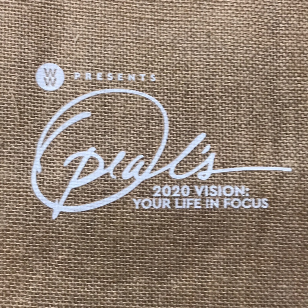 Oprah Burlap bag